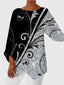 Alayah™ | Elegant Crew Neck Top