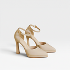 Women's Patent Leather Heels with Ankle Strap — view 10