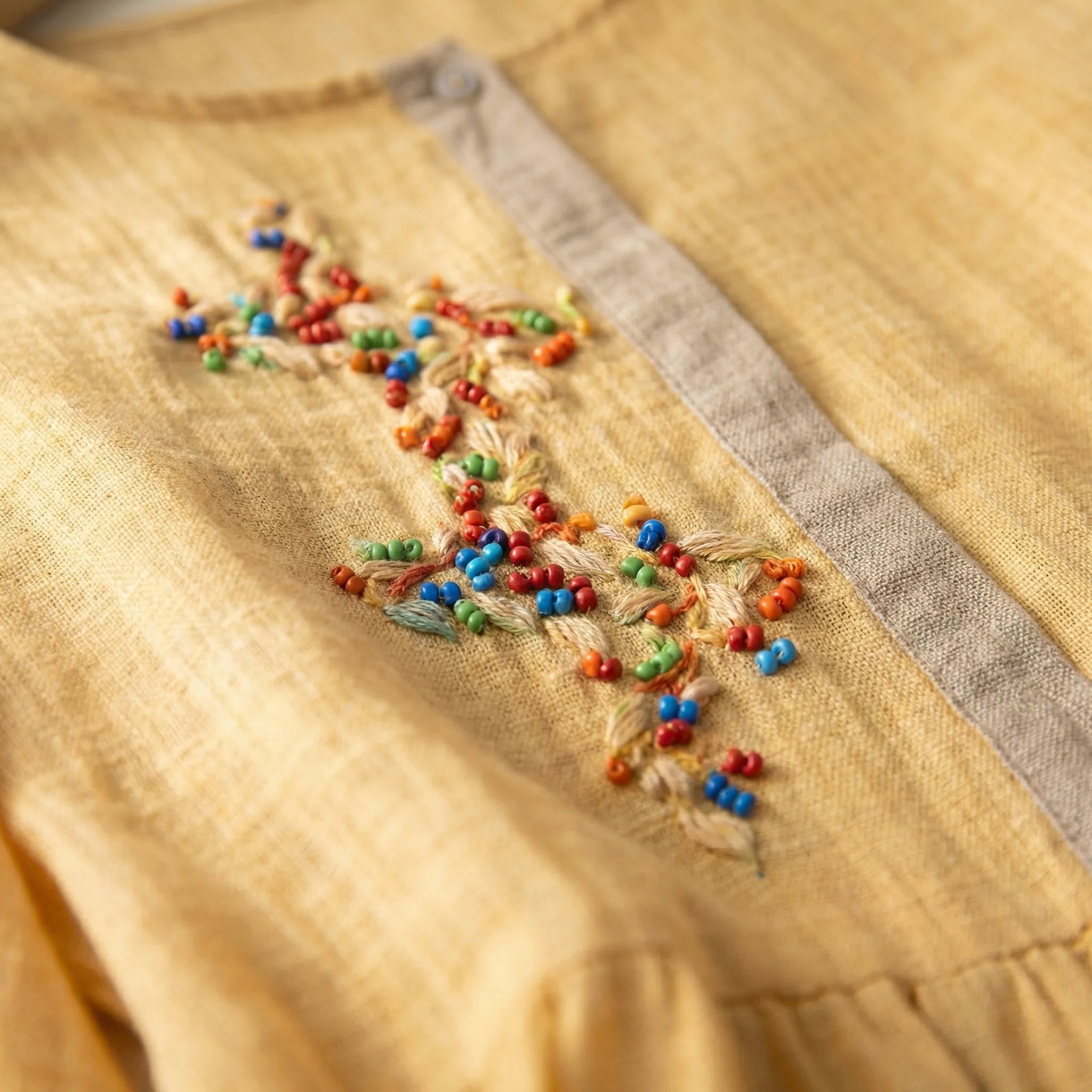 Women’s Embroidered Ethnic-Style Dress - Parker and Grant