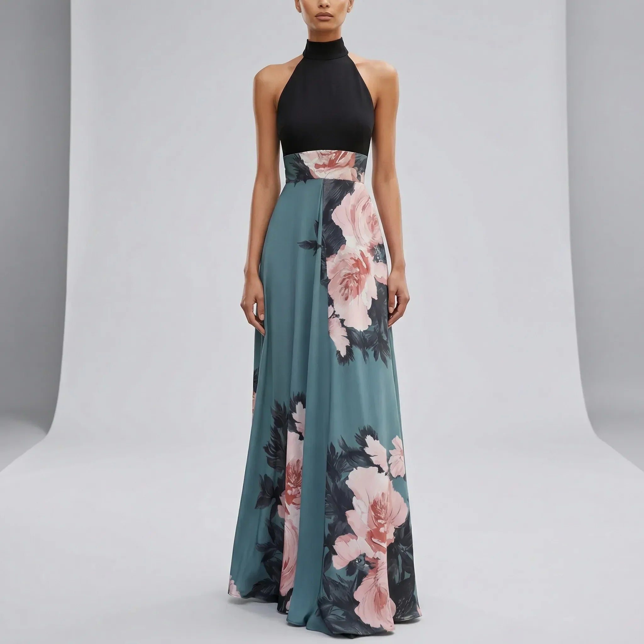 Women’s Floral Sleeveless Maxi Summer Dress - Parker and Grant