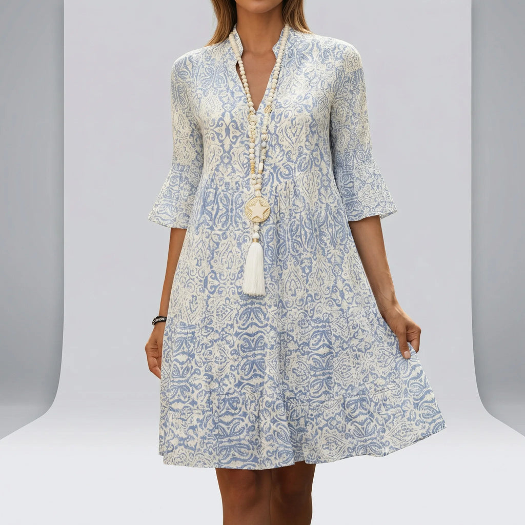 Women’s Short-Sleeve Lightweight Mini Dress - Parker and Grant