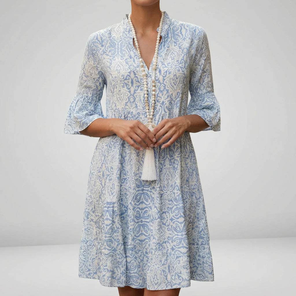 Women’s Short-Sleeve Lightweight Mini Dress - Parker and Grant