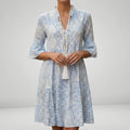 Women’s Short-Sleeve Lightweight Mini Dress - Parker and Grant