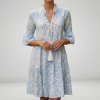 Women’s Short-Sleeve Lightweight Mini Dress - Parker and Grant