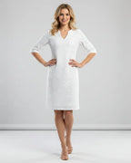 Women’s V-Neck Floral Summer Dress - Parker and Grant