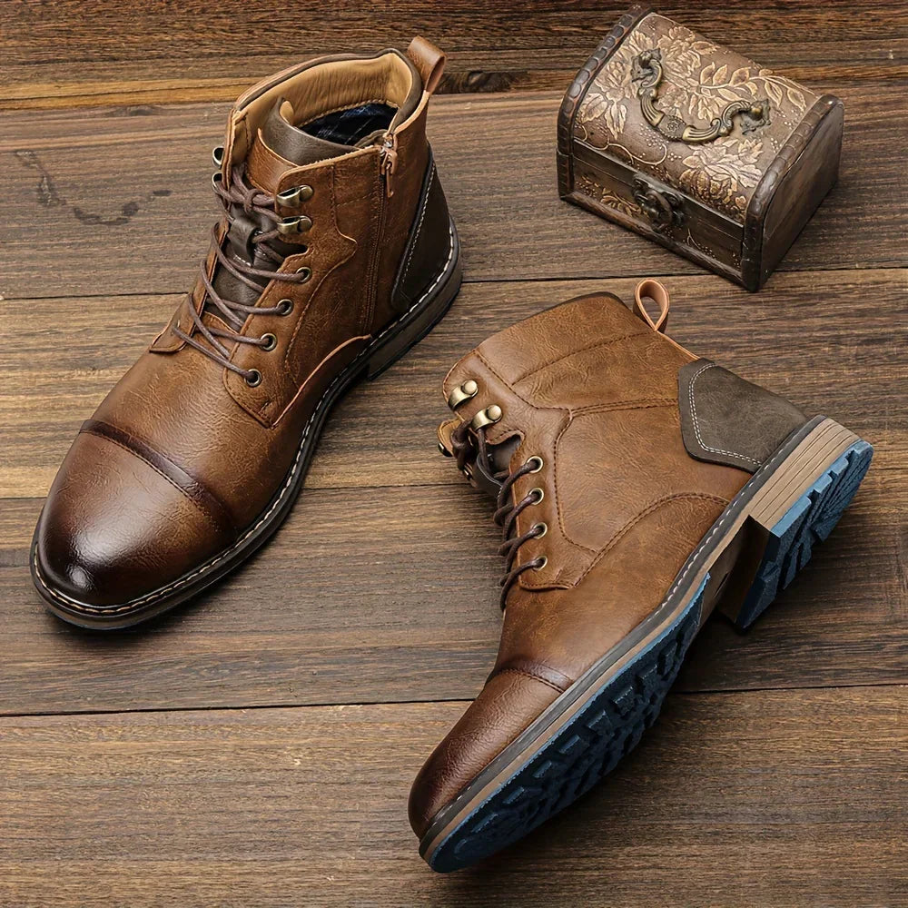 Men's Leather Boots – Procida