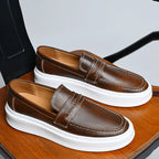 Men's Leather Boat Shoes – Scicli