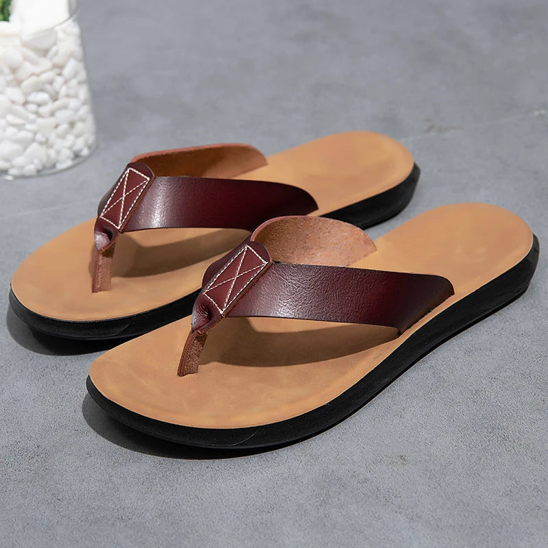 Men's Leather Sandals – Fayence