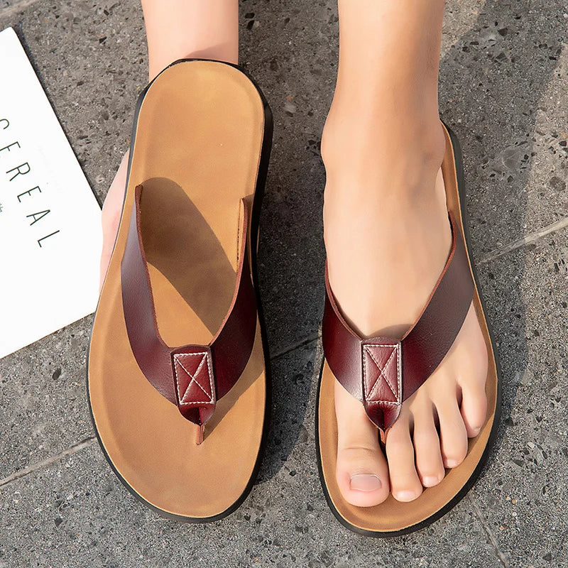 Men's Leather Sandals – Fayence