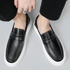 Men's Leather Boat Shoes – Scicli