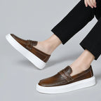 Men's Leather Boat Shoes – Scicli