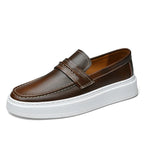 Men's Leather Boat Shoes – Scicli