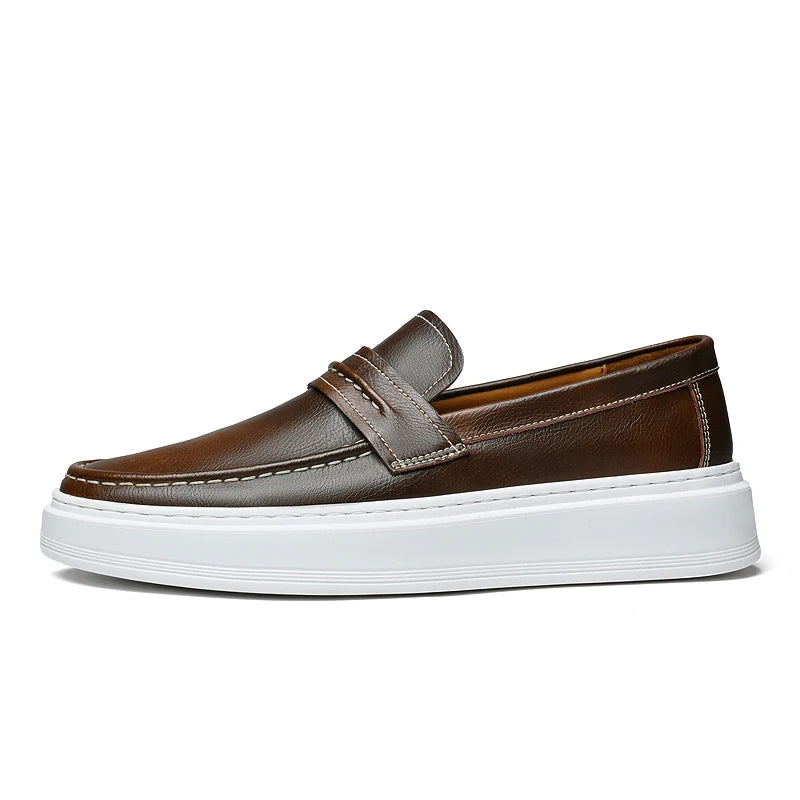 Men's Leather Boat Shoes – Scicli