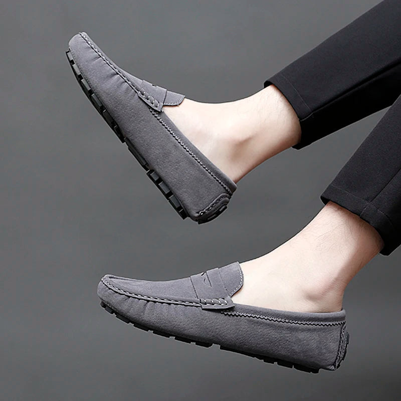 Men's Suede Boat Shoes – Elnath