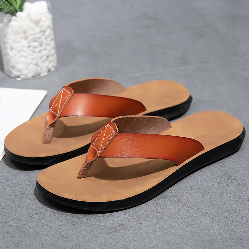 Men's Leather Sandals – Fayence