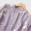 Nellie™ | Elegant Top with Embroidered Flowers