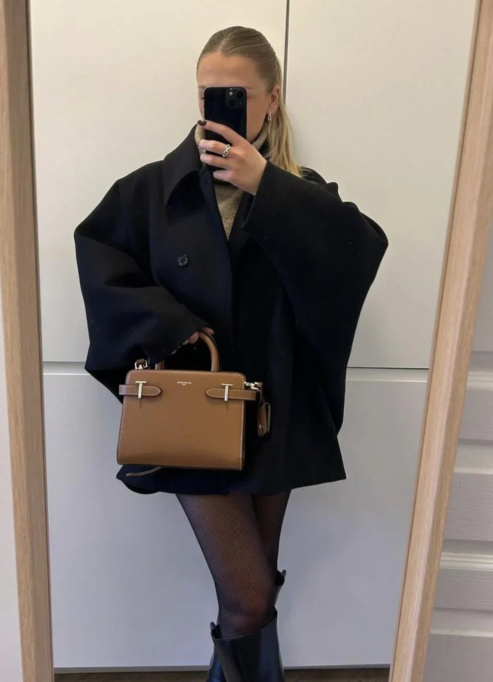 Manteau oversize en mélange de laine pour femme | Sidmouth