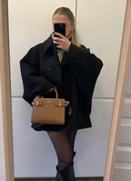 Manteau oversize en mélange de laine pour femme | Sidmouth