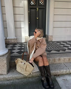 Manteau oversize en mélange de laine pour femme | Sidmouth