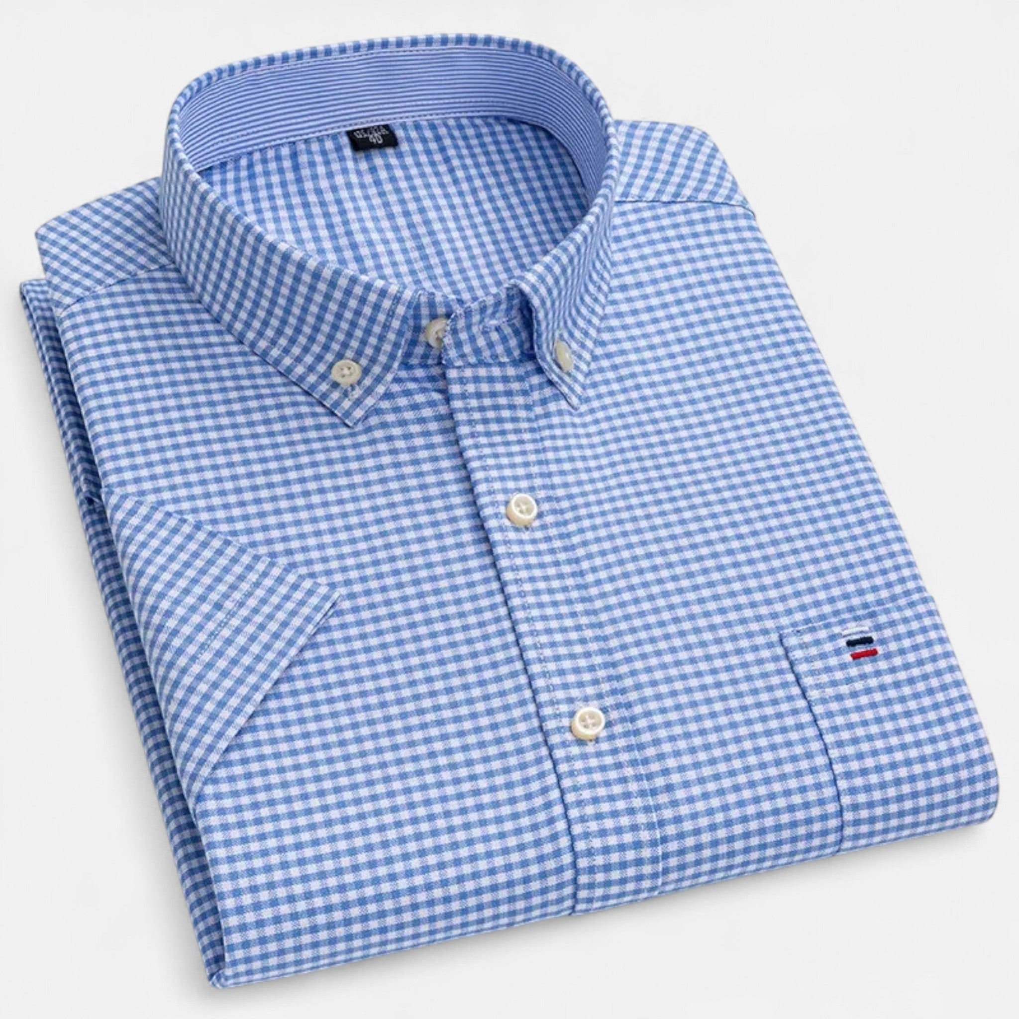 Sky Blue Gingham
