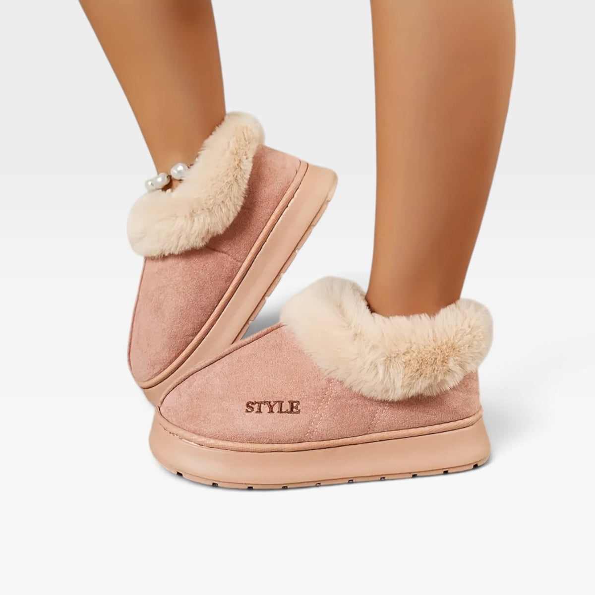 Women's Fur-Lined Suede Boots — view 2