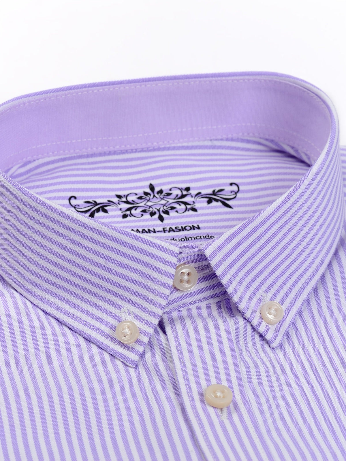 Men's cotton-blend Oxford long-sleeve shirt