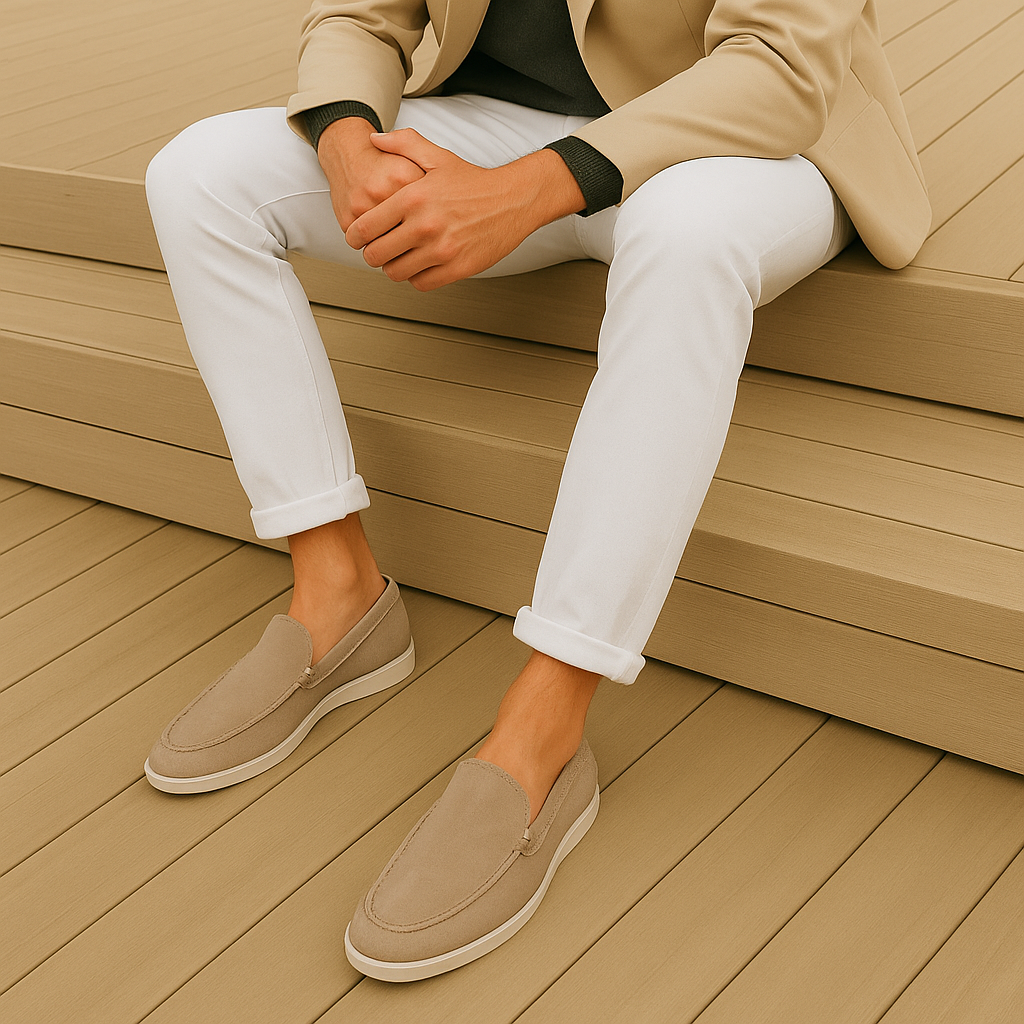 Men's Suede Loafers – Aidan