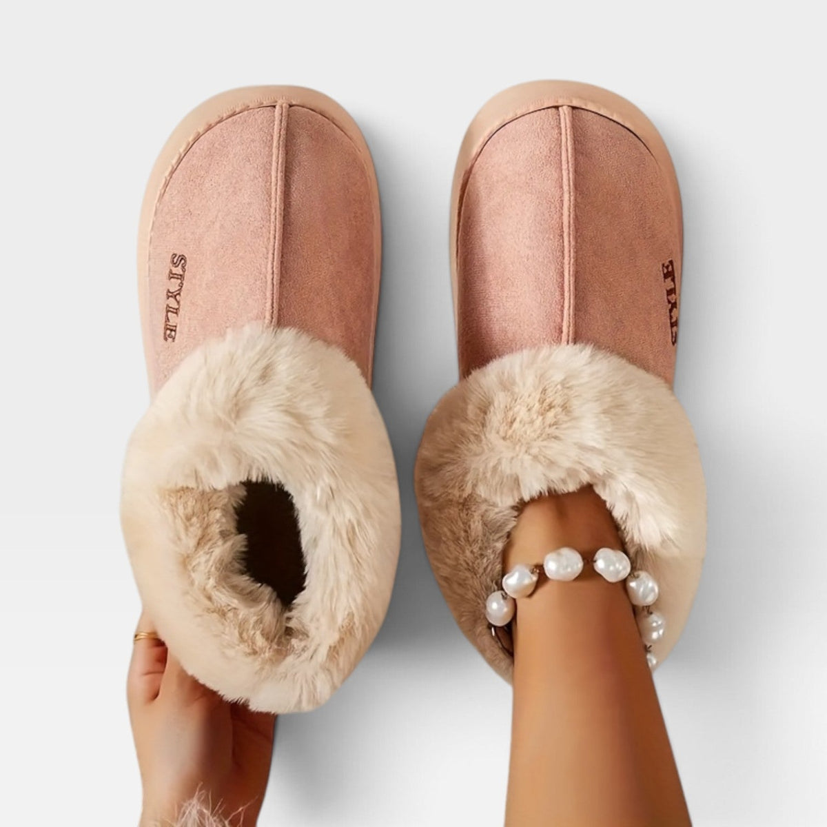 Women's Fur-Lined Suede Boots — view 3