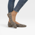 Women's Leopard Print Mesh Ballet Flats — view 6