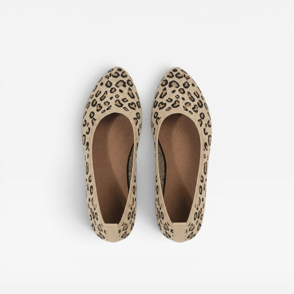 Women's Leopard Print Mesh Ballet Flats — view 9