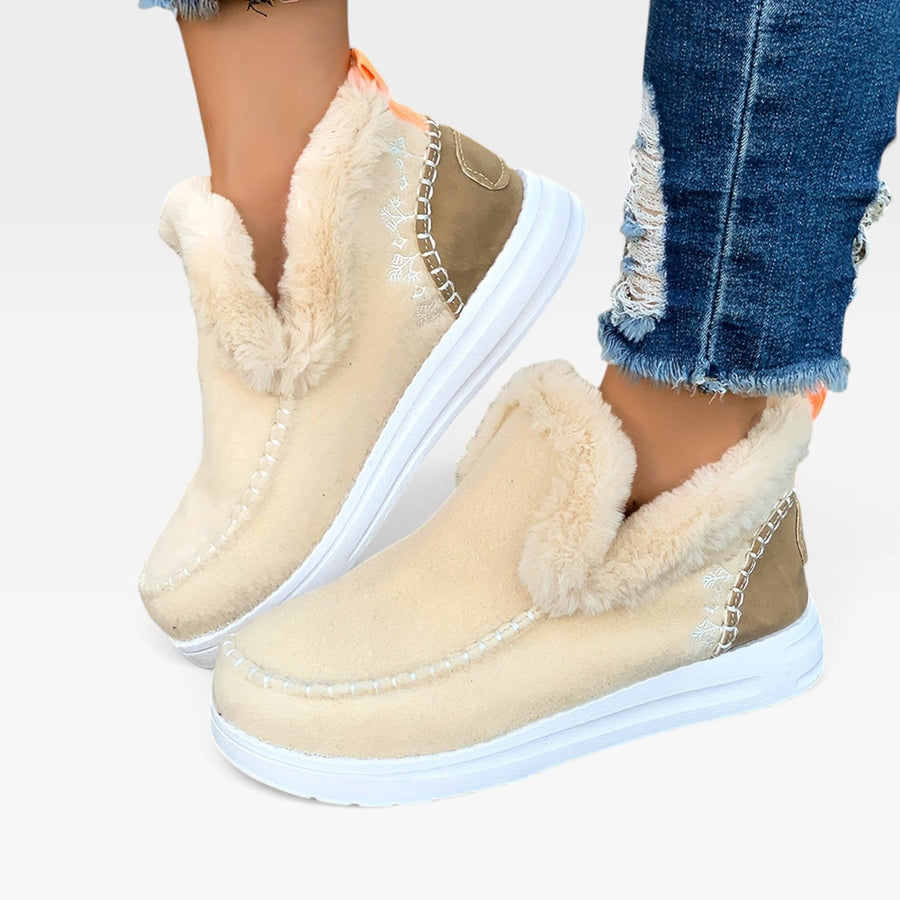 Women's Fleece-Lined Ankle Boots — view 12