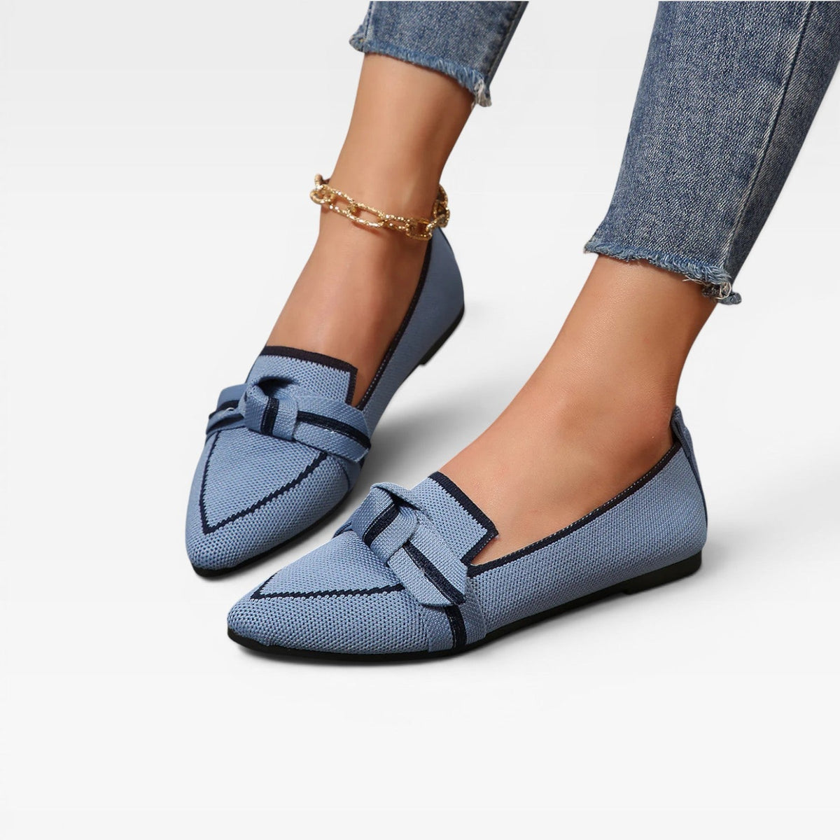 Women's Pointed Toe Mesh Moccasins — view 2