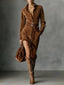 Mila | Suede Shirt Dress
