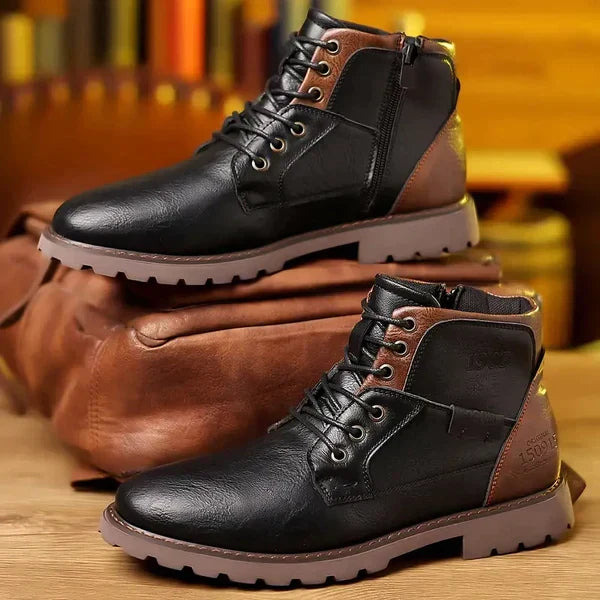 Men's Leather Ankle Boots – Sivota