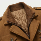 Men's wool-blend field jacket in Camel | Stogumber – detail view