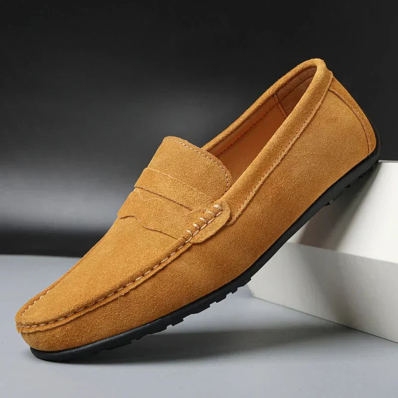 Men's Classic Suede Loafers – Zermatt