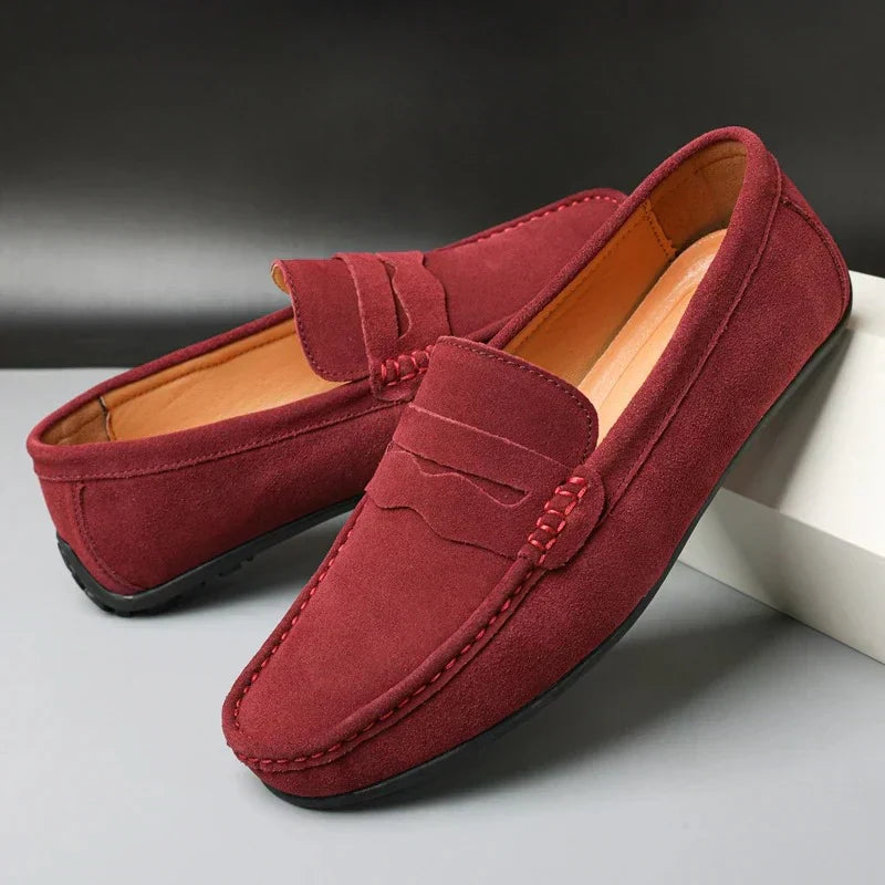 Men's Classic Suede Loafers – Zermatt