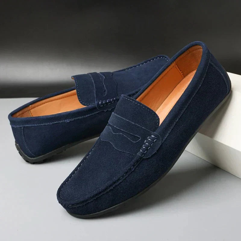 Men's Classic Suede Loafers – Zermatt
