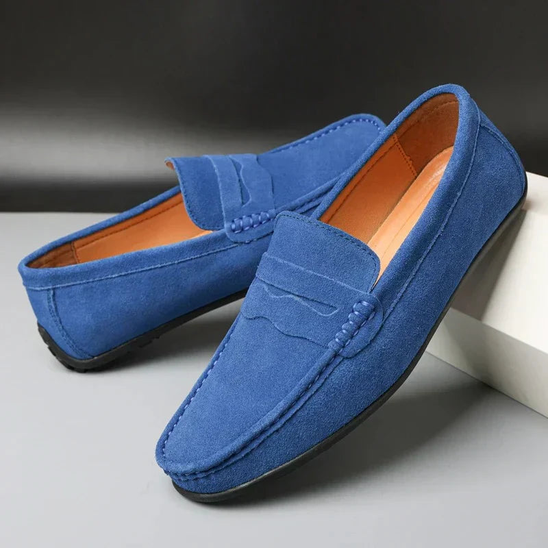 Men's Classic Suede Loafers – Zermatt