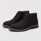 Men's chukka boots in Black | Tibberton – side view
