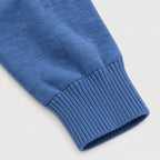 Women's Cowl Neck Jumper in Blue | Grantchester – detail view