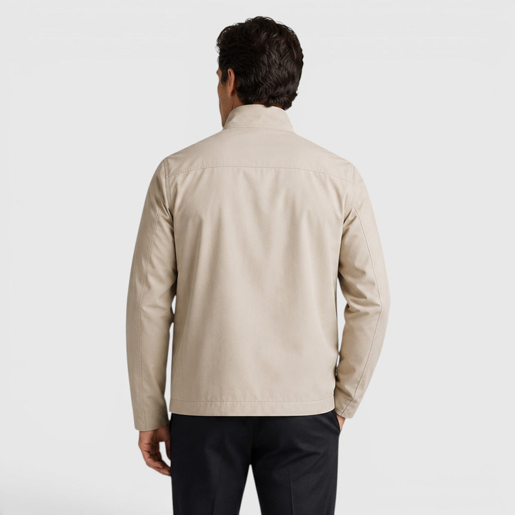 Men's lightweight tailored zip-up jacket