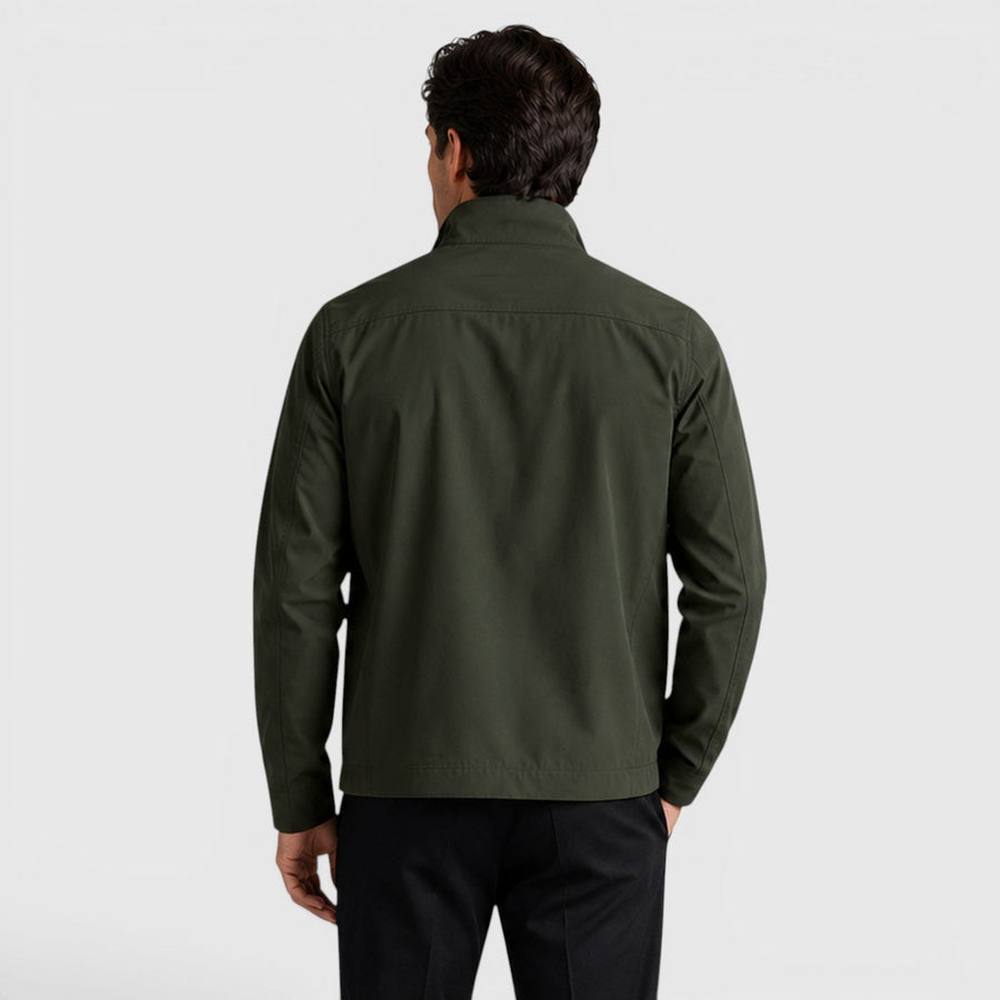 Men's lightweight tailored zip-up jacket