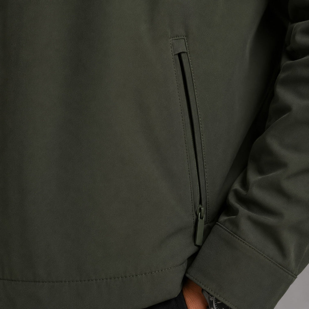 Men's lightweight tailored zip-up jacket