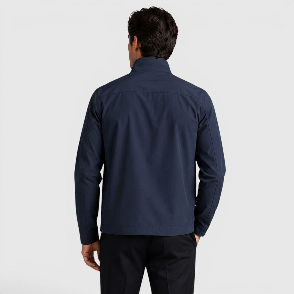 Men's lightweight tailored zip-up jacket