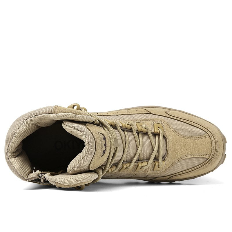 Men's Suede Tactical Work Boots — view 3