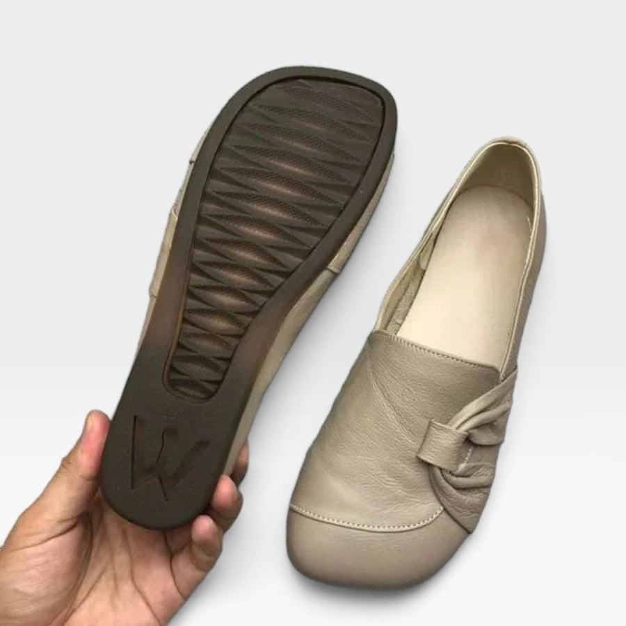Women's Leather Loafers with Padded Insole — view 7