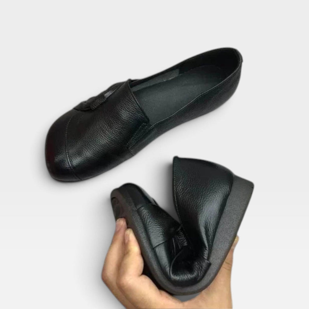 Women's Leather Loafers with Padded Insole — view 4