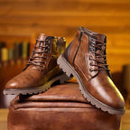 Men's Leather Ankle Boots – Sivota