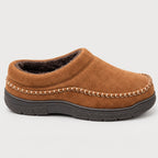 Men's mule slippers in Tan | Yarpole – detail view